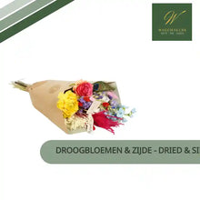 Droogbloemen &amp; Zijde - Dried &amp; Silk - Summer Party - 4 boeketten - ↕55cm by@Outfy