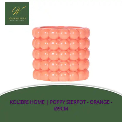 Kolibri Home | Poppy sierpot - Orange - &Oslash;9cm by@Outfy