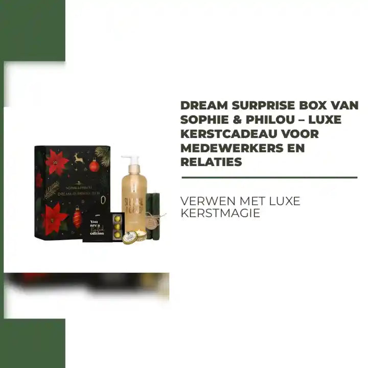 Dream Surprise Box van Sophie &amp; Philou &ndash; Luxe kerstcadeau voor medewerkers en relaties by@Outfy