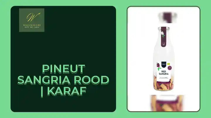Pineut Sangria Rood | Karaf by@Outfy