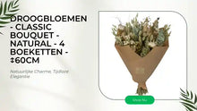 Droogbloemen - Classic Bouquet - Natural - 4 boeketten - ↕60cm by@Outfy