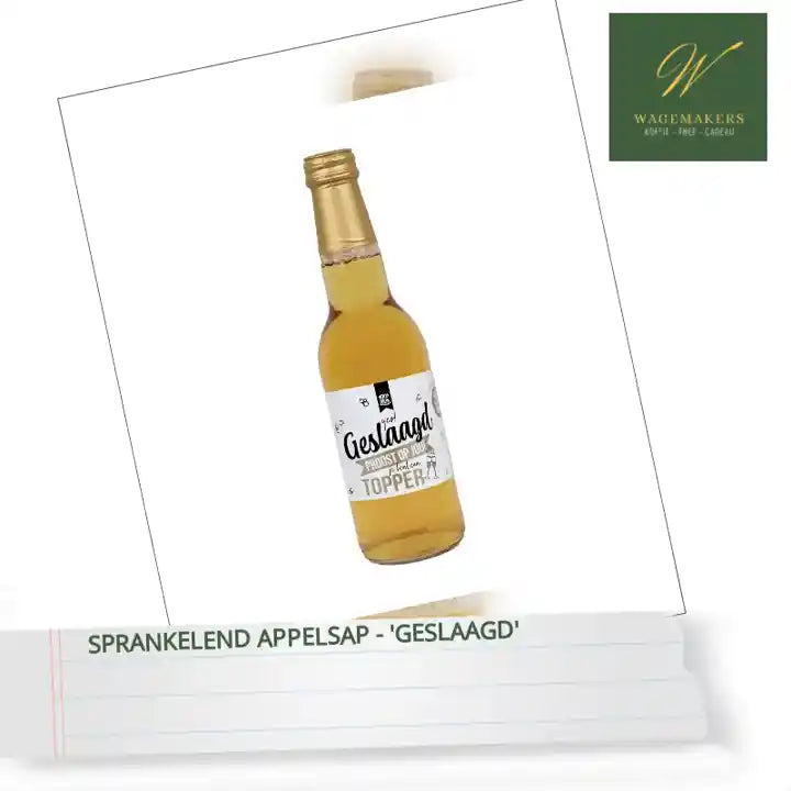 Sprankelend appelsap - 'Geslaagd' by@Outfy