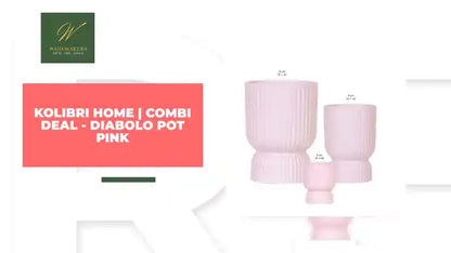 Kolibri Home | Combi deal - Diabolo pot pink by@Outfy