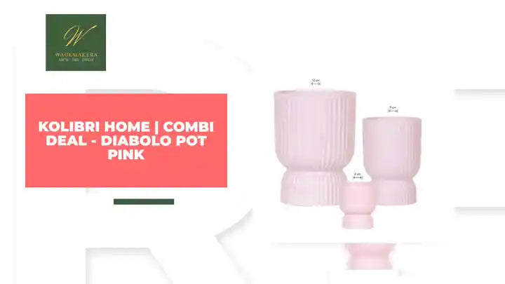 Kolibri Home | Combi deal - Diabolo pot pink by@Outfy
