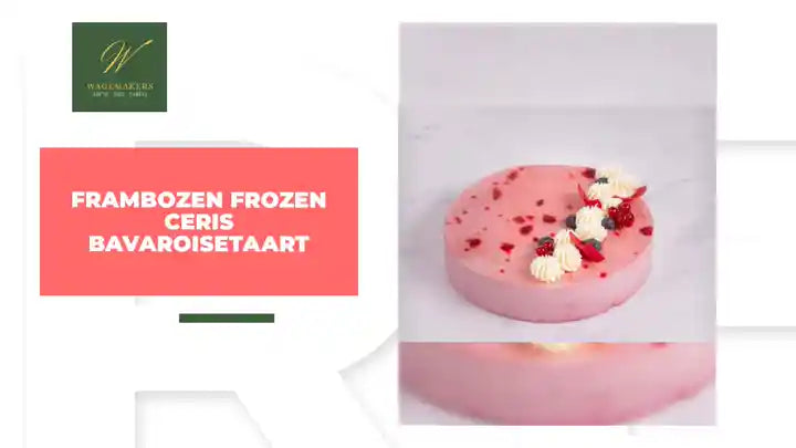 Frambozen Frozen Ceris Bavaroisetaart by@Outfy