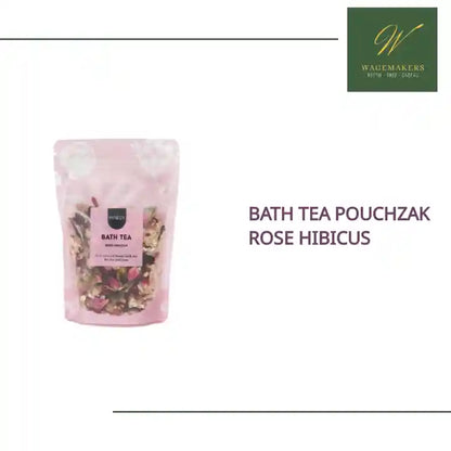 Bath Tea Pouchzak Rose Hibicus by@Outfy