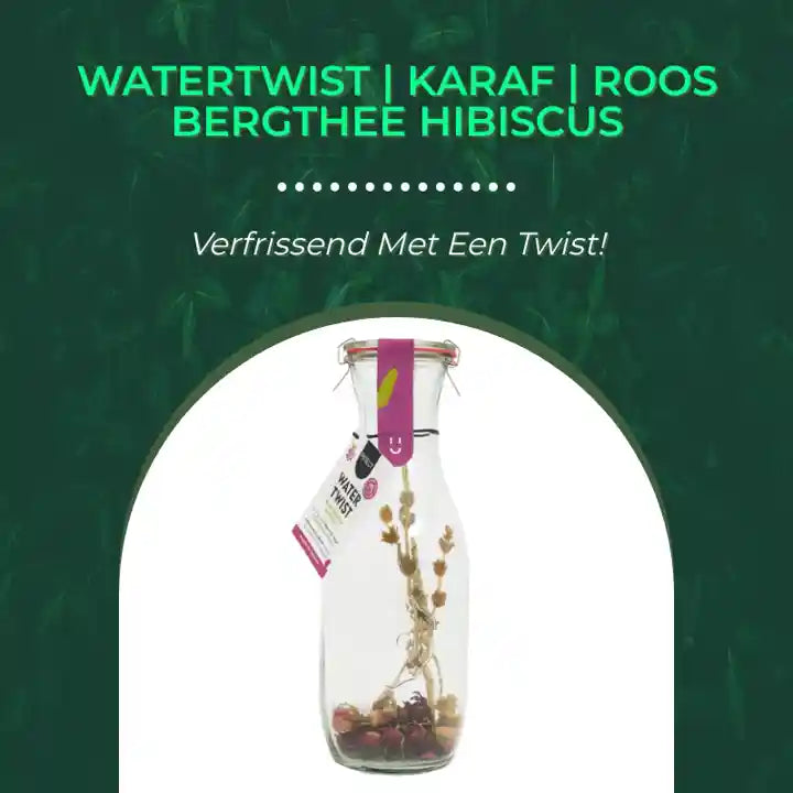 Watertwist | Karaf | Roos Bergthee Hibiscus by@Outfy