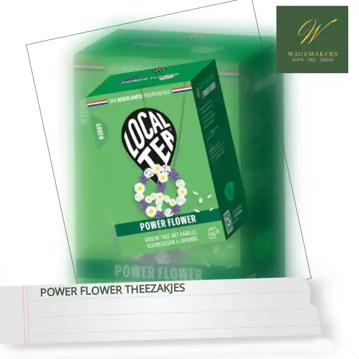 Power Flower Theezakjes by@Outfy
