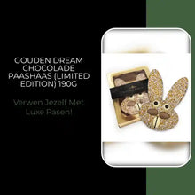 Gouden Dream Chocolade Paashaas (limited edition) 190g by@Outfy