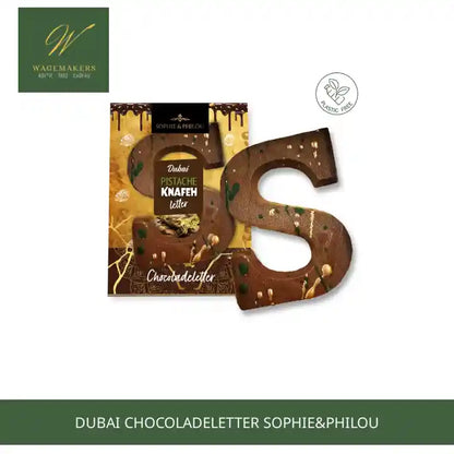 Dubai Chocoladeletter Sophie&amp;Philou by@Outfy
