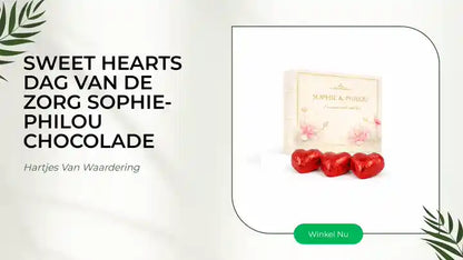 Sweet Hearts Dag van de Zorg sophie- Philou Chocolade by@Outfy