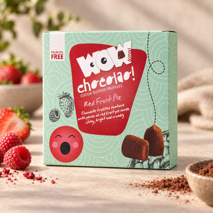 Red Fruits Pie chocoladetruffels XL Box 250g cadeau