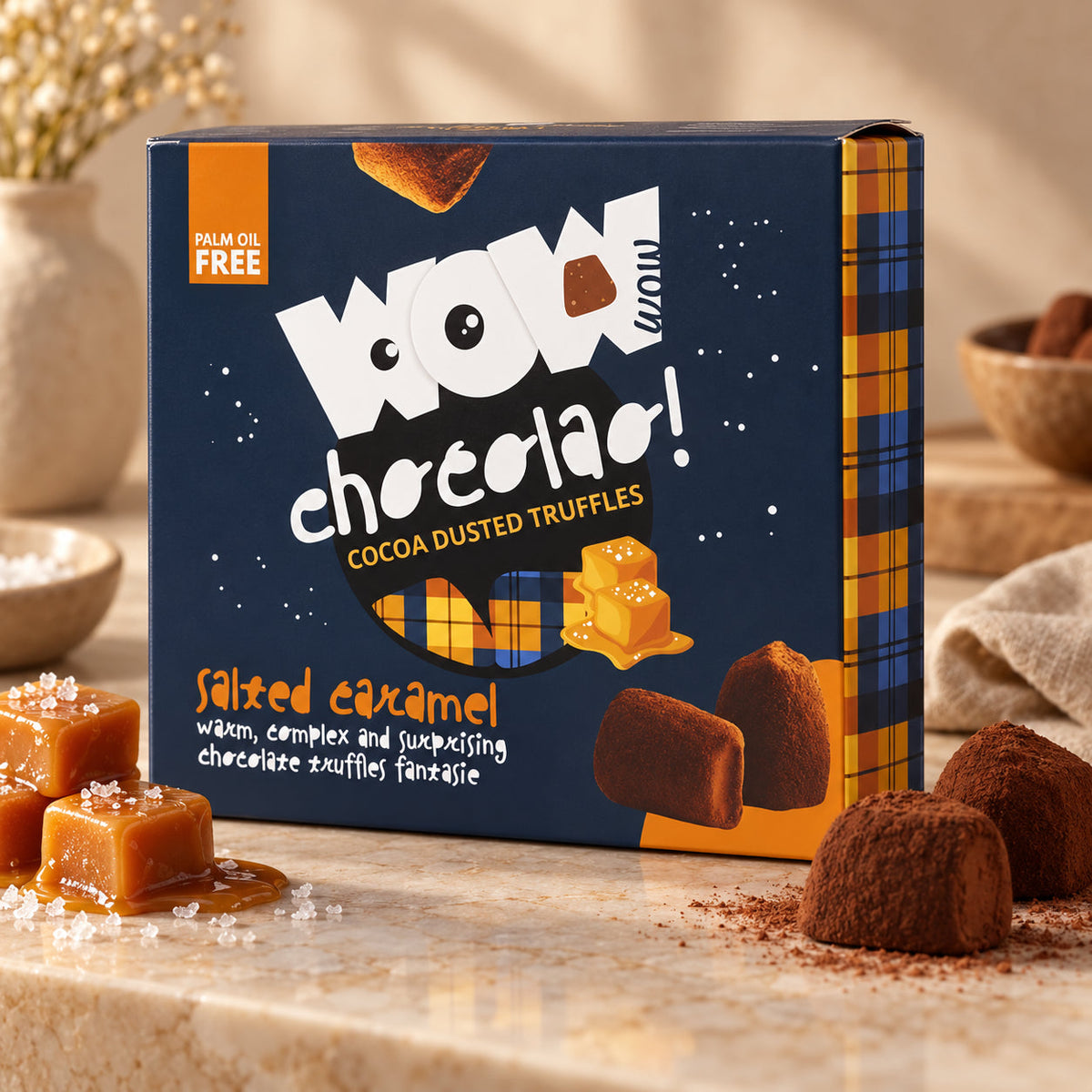 Salted Caramel chocoladetruffels XL Box 250g