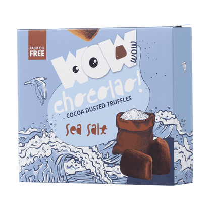Sea salt Chocolate Truffles XL Box 250g | Luxury French Chocolate