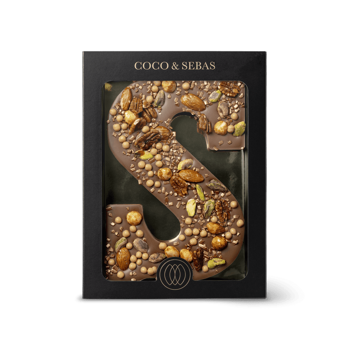 Sinterklaas Chocoladeletter Notenmelange