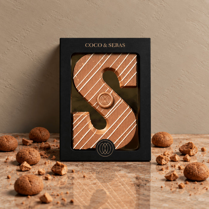 Sinterklaas Chocoladeletter Speculoos