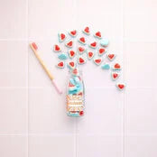 Snoepflesje 250 ml - Hartstikke Bedankt - met tandenborstel