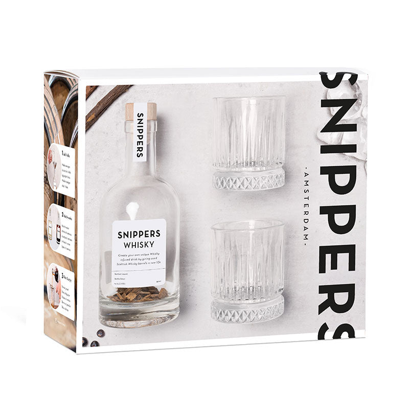 Originals Gift Pack Whisky | 2 Glasses | Snippers