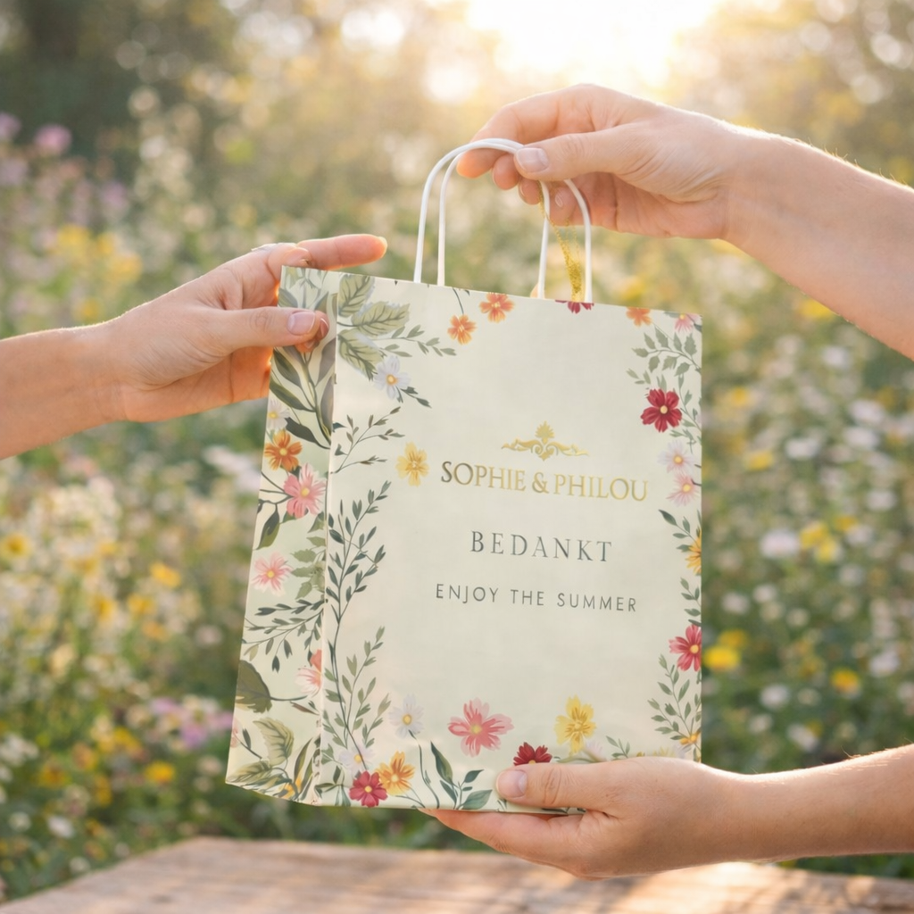Luxe Thee Cadeautasje – Sophie & Philou Bedankmoment