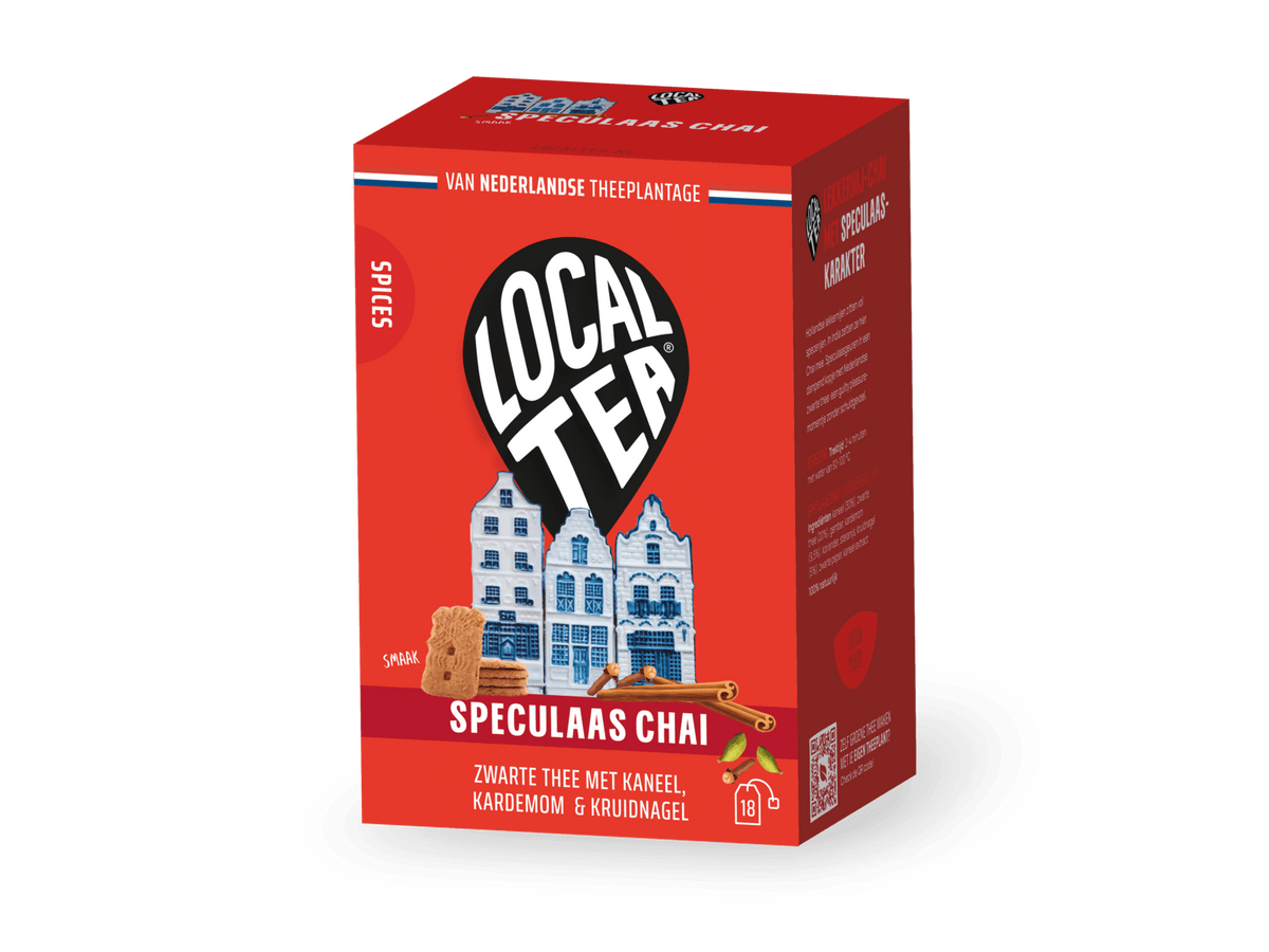 Speculaas Chai theezakjes van Local Tea