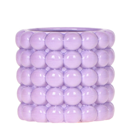 Hummingbird Home | Poppy decorative pot - Purple - Ø9cm