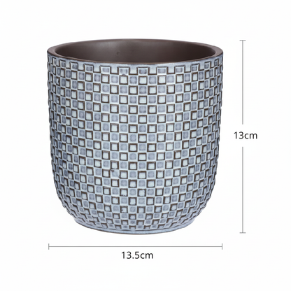 Pot relief Blauw D13,5