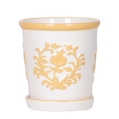 Kolibri Home I Malaga Topf – Hellorange – Ø 9 cm