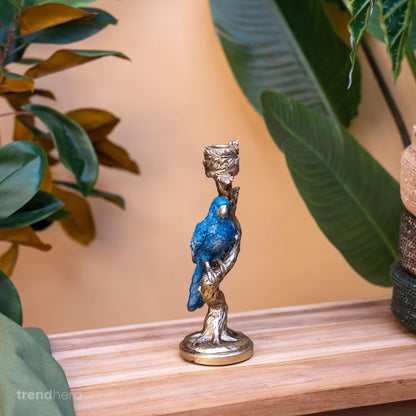 Kandelaar Vogel Blauw