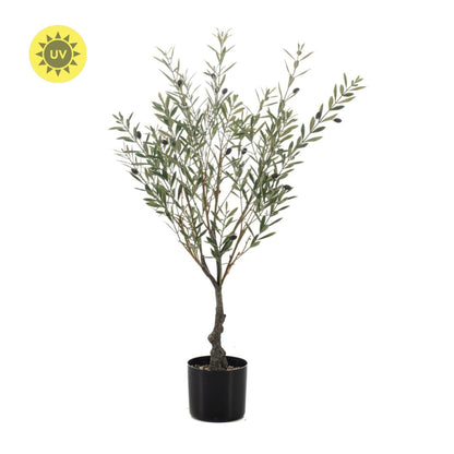 Artificial Olive tree in pot - kunstplant - UV - 90 cm