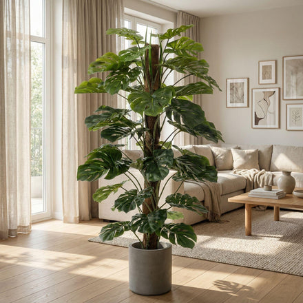 Monstera on pole 150 cm - Artificial plant - Artificial plant