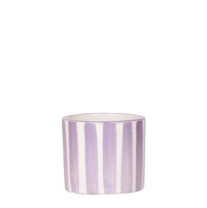 Kolibri Home | Painted stripe  - Lilac - Ø6cm