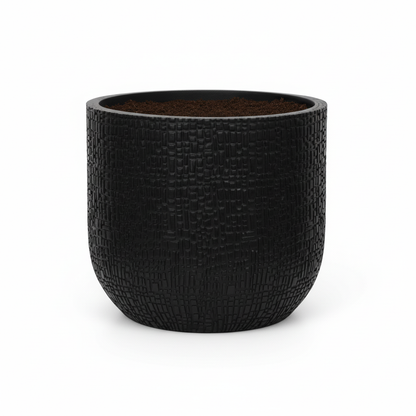 Capi Nature Skin Pot Bol Antraciet - D14cm - 13cm