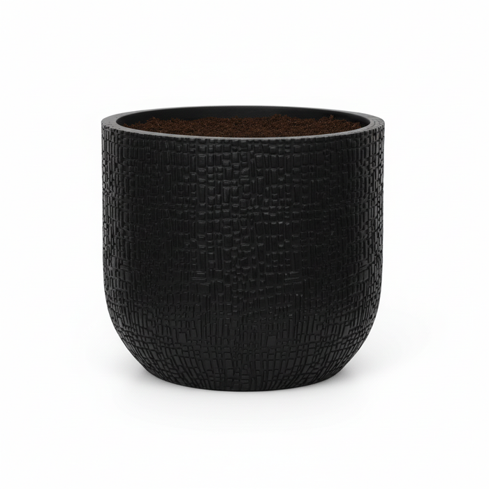 Capi Nature Skin Pot Bol Antraciet - D14cm - 13cm