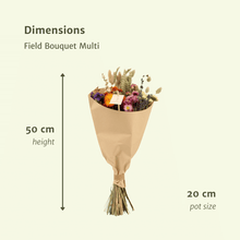 Droogbloemen Field Bouquet Multi - Ø20cm - ↕50cm