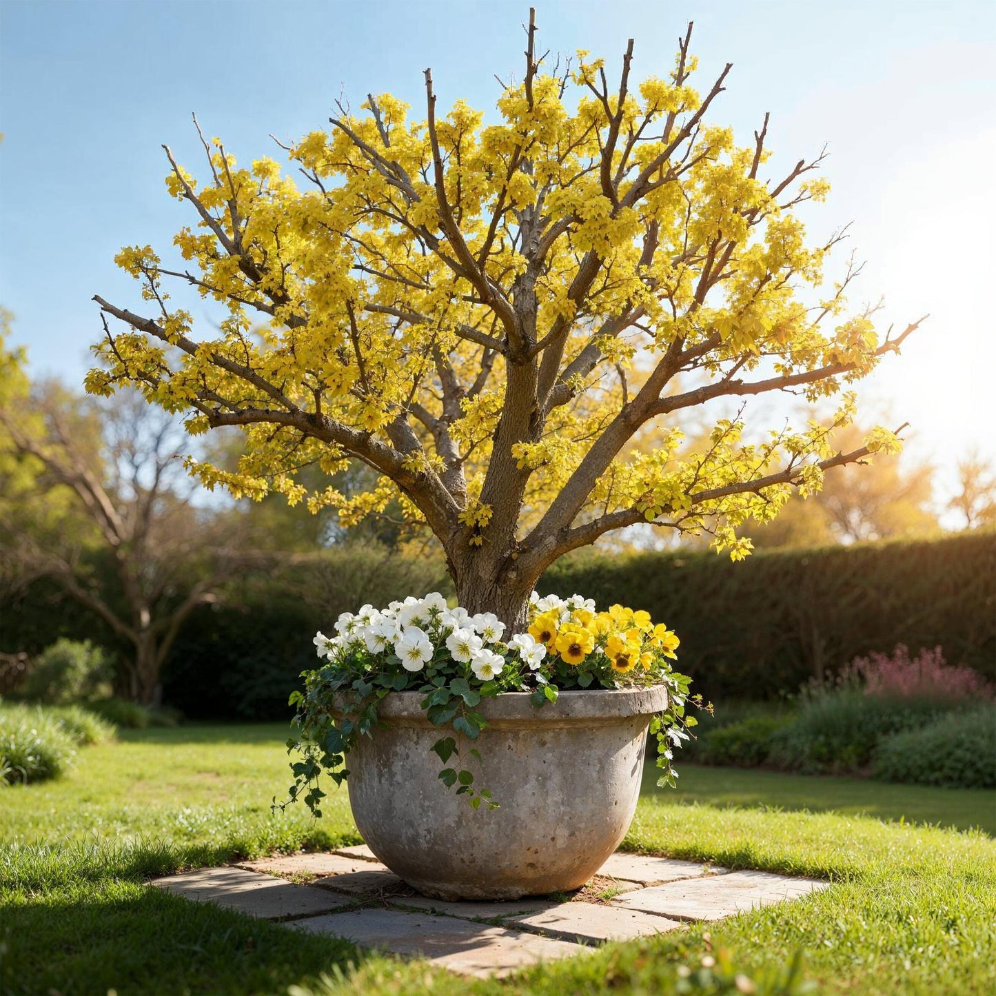 Green boutiQ - Tuinplant - Cornus mas - Bloem Geel - 1 Plant - Bladverliezend - Weinig Onderhoud - Pot 12cm Hoogte 35cm
