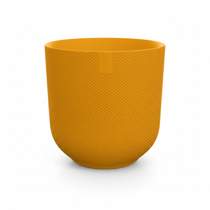 Pot Elho Jazz Round Amber Yellow - D14
