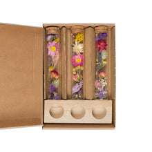 Getrocknete Blumen – Große Grußkarte – Mehrfarbig – 8 Stück – ↕15 cm