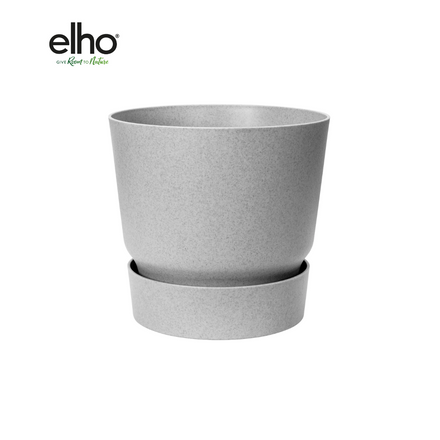 Elho Greenville Round pot, grey - D18 x H17
