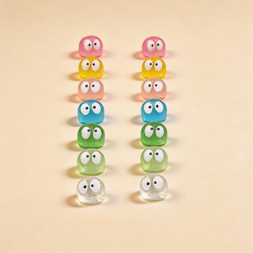 Glow in the dark - Mini's - Multi - ↑ 1 cm - 14 stuks