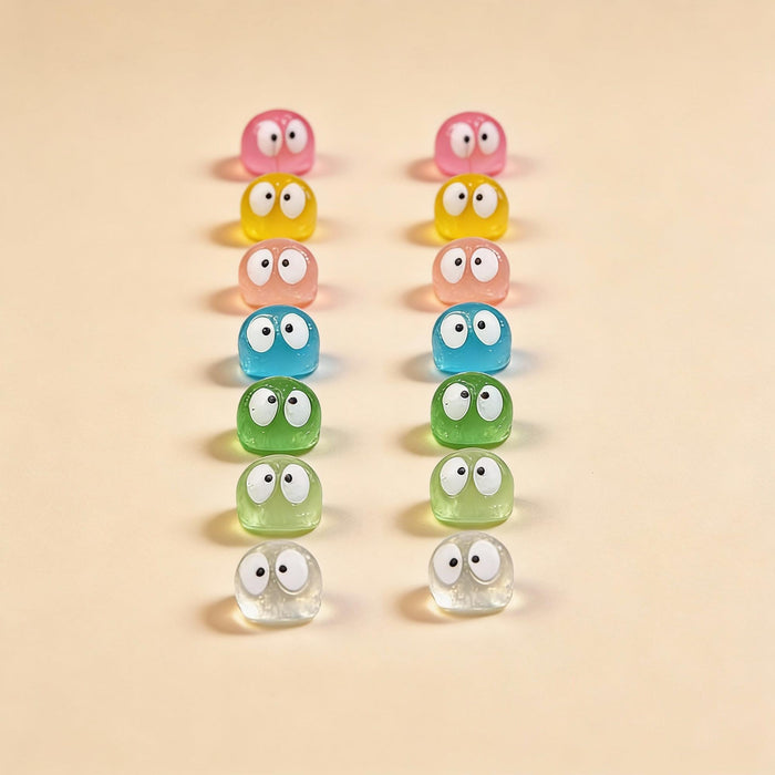 Glow in the dark - Mini's - Multi - ↑ 1 cm - 14 stuks