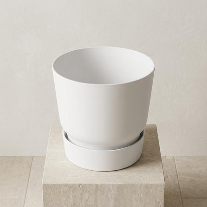 Elho greenville round white - D20cm