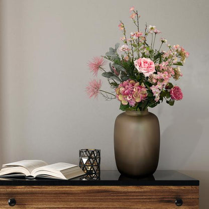 Künstliche Blumen – Strauß L – Zartrosa – 89 cm