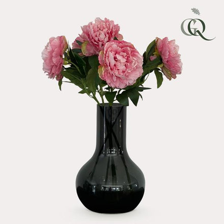 Artificial Flowers Solo - Light Pink - Peonies - x 5 - 65cm