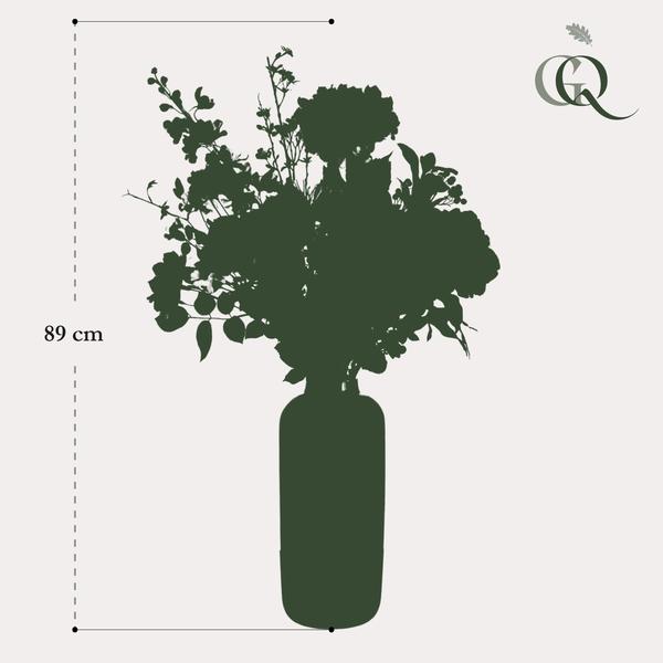 Künstliche Blumen – Strauß L – Zartrosa – 89 cm