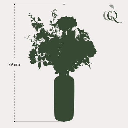 Künstliche Blumen – Strauß L – Zartrosa – 89 cm