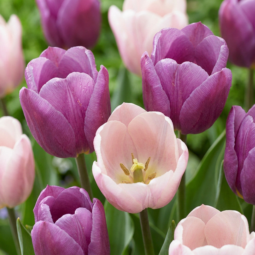 24x Tulipa Macron mix - Tulp Macron mix - Diversen - Voorjaarsbloeier - Bolmaat 11/12 | productafbeelding 5