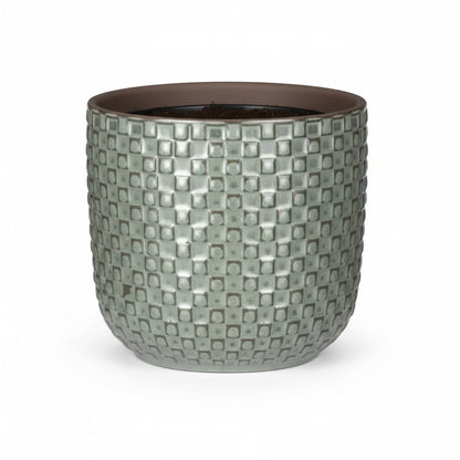 Mini pot relief groen D7