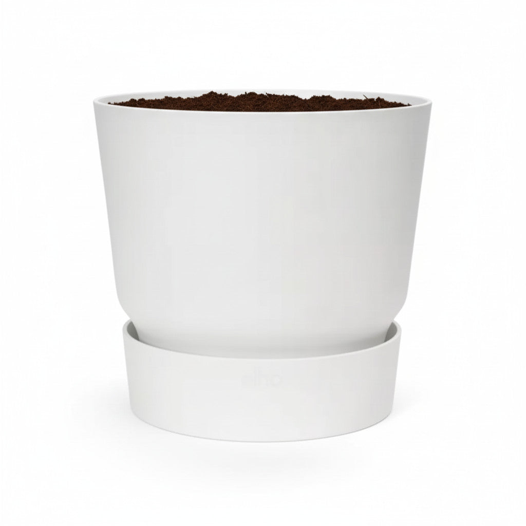 Elho greenville round white - D30cm