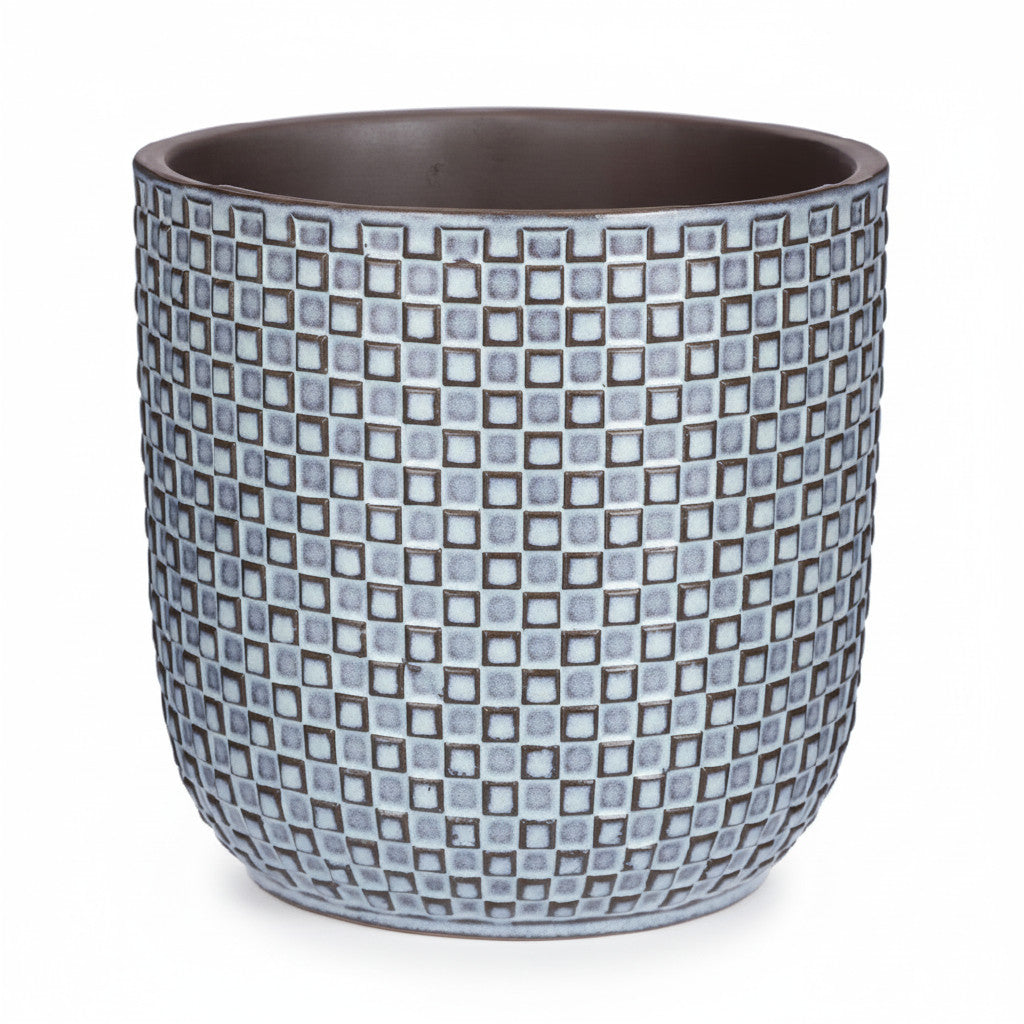 Pot relief Blauw D13,5