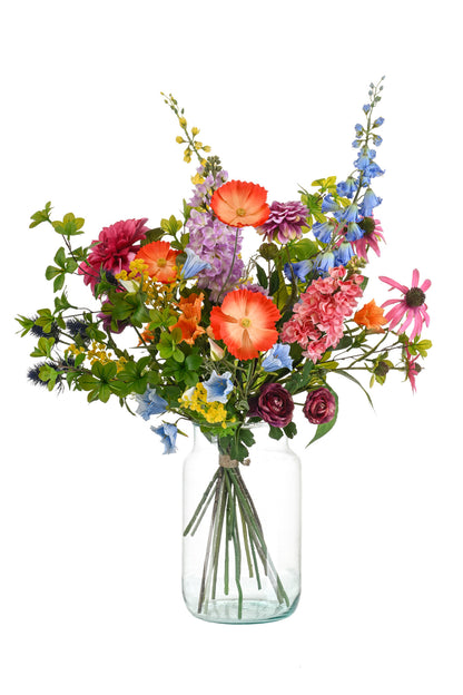 Kunstbloemen - Boeket XL - Electric Love - 90cm | productafbeelding 7